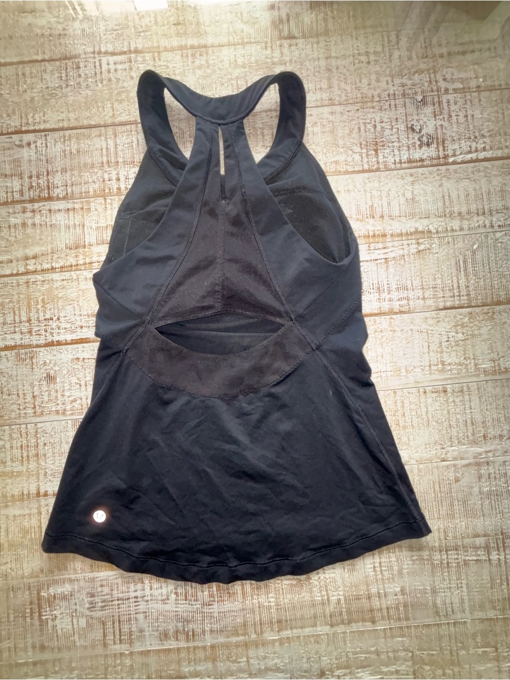 Lululemon black tank. Perfect condition - Picture 2 of 4